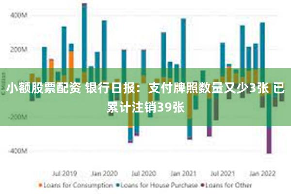 小额股票配资 银行日报：支付牌照数量又少3张 已累计注销39张